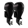 Twin Mercury 150hp Outboards